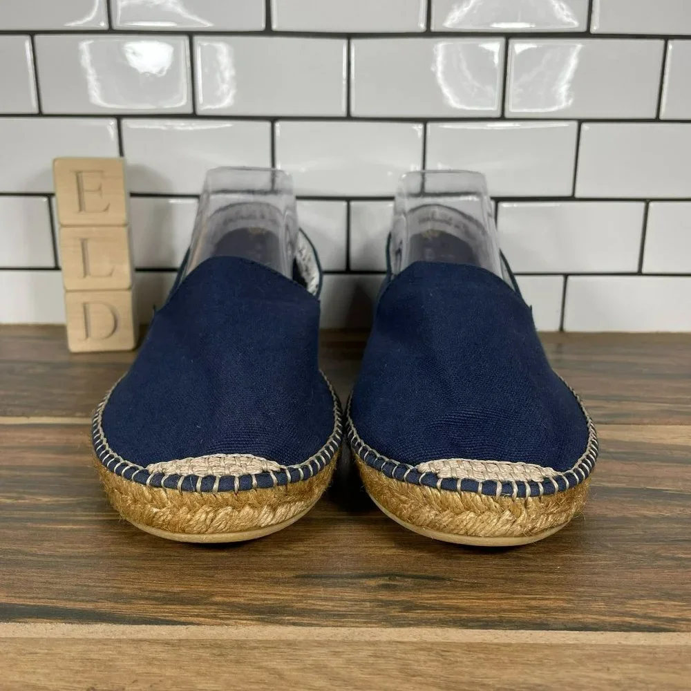 Viscata Barceloneta Women's Size EU 44 Shoes Blue Canvas Handmade Espadrilles